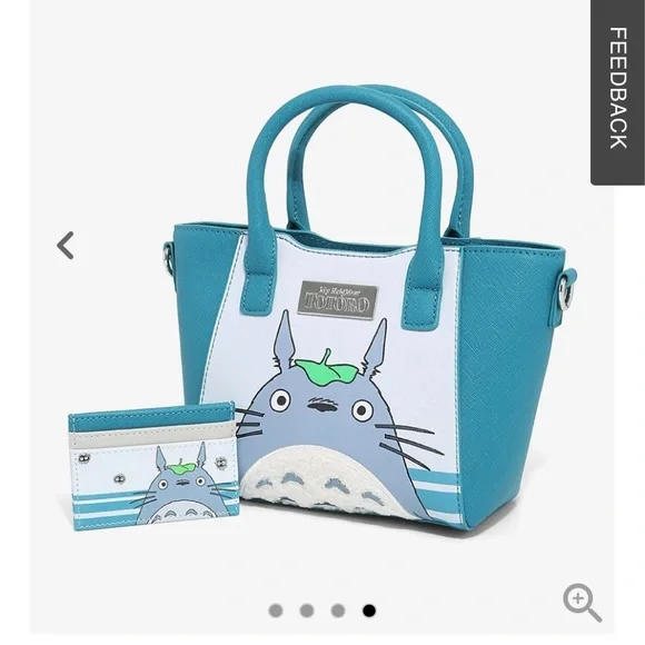 NWT Studio Ghibli My Neighbor Totoro Mini Satchel Bag - Picture 4 of 4